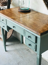 Load image into Gallery viewer, Lovely Revamped Vintage Sewing Desk
