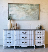 Load image into Gallery viewer, Gorgeous Large Vintage Farmhouse Buffet, TV Stand, or Dresser