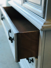 Load image into Gallery viewer, Pretty Vintage Farmhouse Armoire Chest of Drawers
