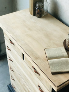 Chunky Modern Tall Chest of Drawers