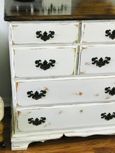 Load image into Gallery viewer, Solid wood Farmhouse Long Dresser with 11 Drawers