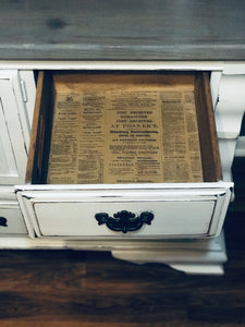 Chunky Country Farmhouse Buffet or TV Stand