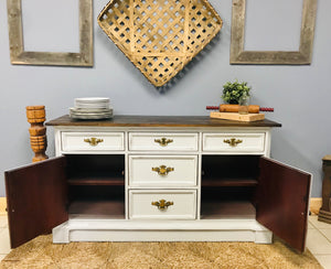 Perfect Farmhouse Buffet or TV Stand