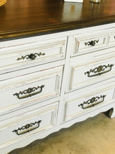 Load image into Gallery viewer, Stunning Large Vintage Long Dresser or Buffet