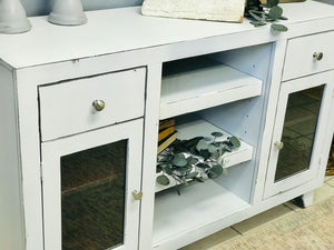 Perfect Modern Farmhouse TV stand or Small Buffet