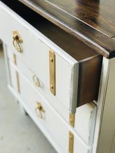 Load image into Gallery viewer, Unique Vintage Single Nightstand or Chest of Drawers