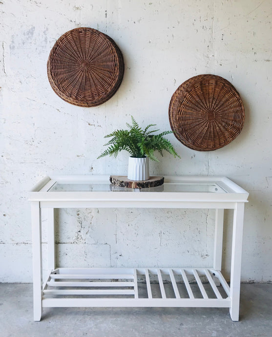 Modern Farmhouse Entryway or Sofa Table