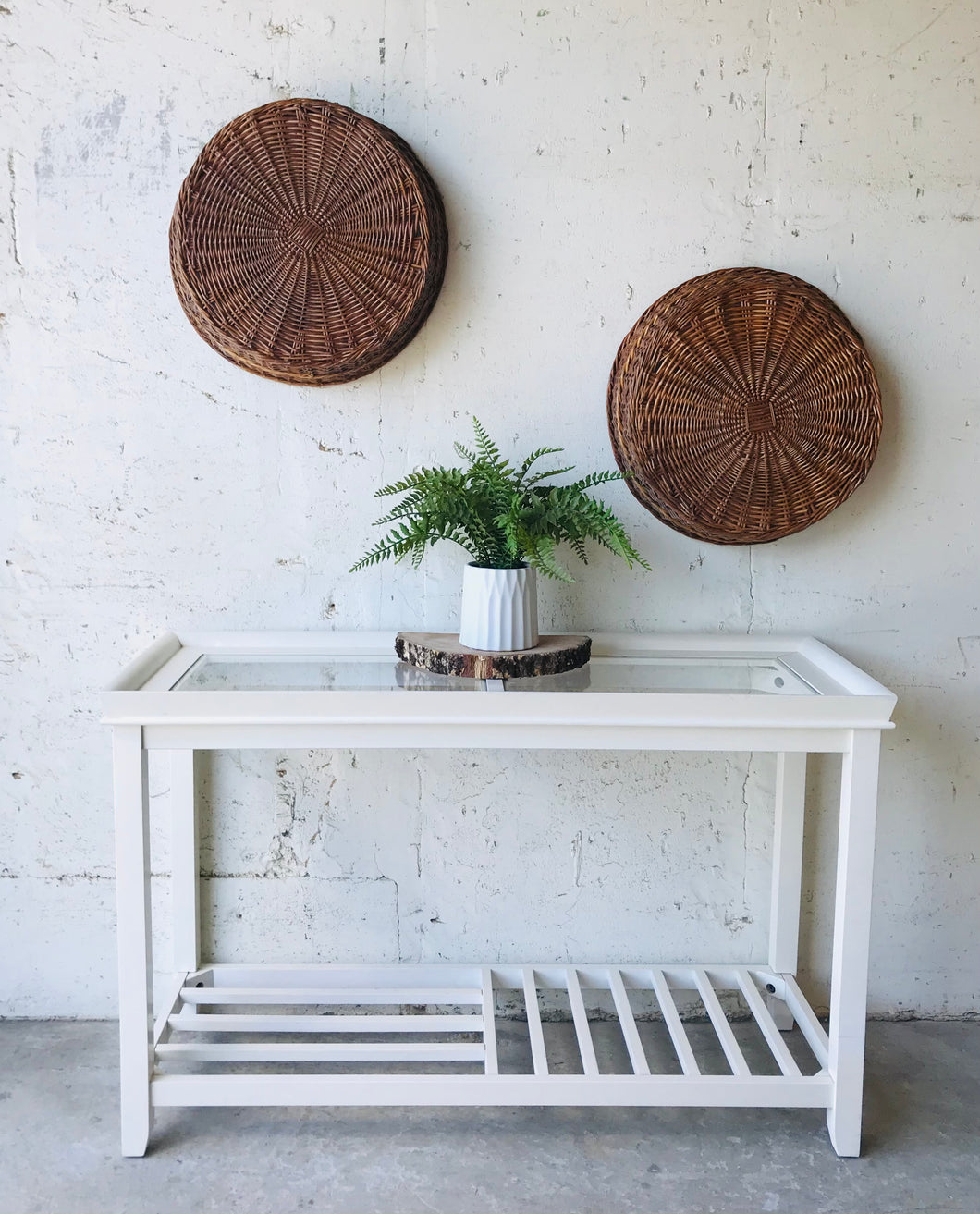 Modern Farmhouse Entryway or Sofa Table
