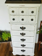 Load image into Gallery viewer, Farmhouse Skinny Chest of Drawers