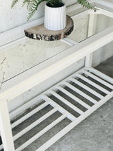 Load image into Gallery viewer, Modern Farmhouse Entryway or Sofa Table