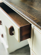 Load image into Gallery viewer, Vintage Rustic Farmhouse Desk