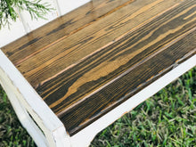 Load image into Gallery viewer, Farmhouse Solid Wood Bench