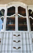 Load image into Gallery viewer, Stunning Vintage French Provincial China Cabinet