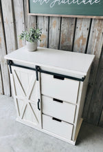 Load image into Gallery viewer, Perfect Farmhouse Barn Door Cabinet