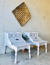 Load image into Gallery viewer, Vintage Farmhouse End Tables
