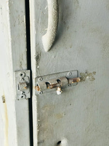 Large Vintage Industrial Locker Cabinet