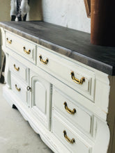 Load image into Gallery viewer, Rustic Vintage Farmhouse Buffet or TV Stand
