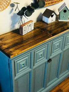 Cute Farmhouse Entryway Table or Small Credenza