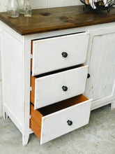 Load image into Gallery viewer, Adorable Farmhouse Storage Cabinet