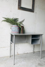 Load image into Gallery viewer, Vintage MCM metal base desk