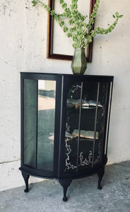 Moody Art Deco Curio Cabinet