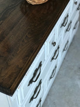 Load image into Gallery viewer, Rustic Vintage Long Dresser or Buffet