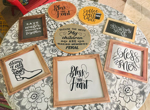 Farmhouse Sign Bundle