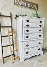 Load image into Gallery viewer, Perfect Chunky Farmhouse Tall Chest of Drawers