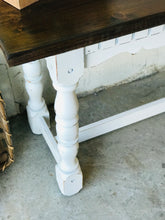 Load image into Gallery viewer, Pretty Farmhouse Entryway or Sofa Table