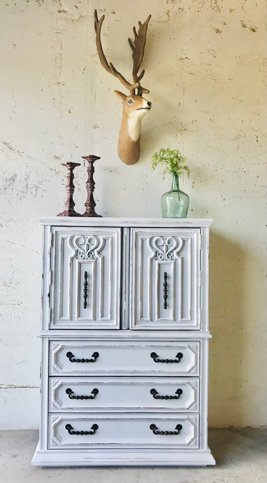 Gorgeous Large Vintage Armoire Dresser