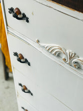 Load image into Gallery viewer, Pretty Vintage Waterfall Chest of Drawers