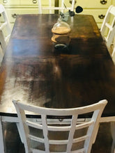 Load image into Gallery viewer, Deposit paid (balance $250) Gorgeous Farmhouse Table w/Leaf &amp; Chairs