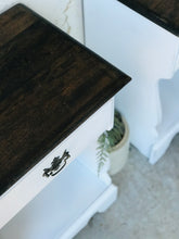 Load image into Gallery viewer, Vintage Farmhouse Nightstand Set