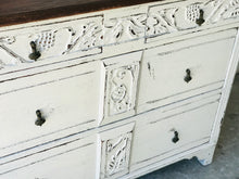 Load image into Gallery viewer, Beautiful Antique Farmhouse Dresser, Buffet, or Coffee Bar