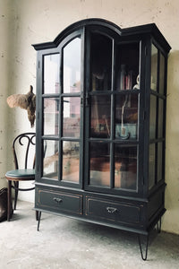 Stunning Antique Curio Display Cabinet