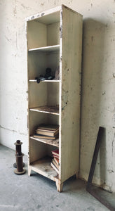 Awesome Rusty Industrial Metal Shelf