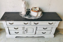Load image into Gallery viewer, Rustic Chunky Vintage Large Buffet