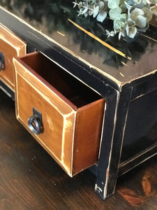 Adorable Wood Tabletop Cubby Box