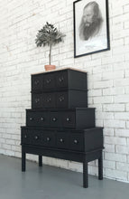 Load image into Gallery viewer, Available @Twin Rivers Awesome Black Apothecary Cabinet