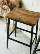 Load image into Gallery viewer, Modern Farmhouse Bar Stool Set (2)