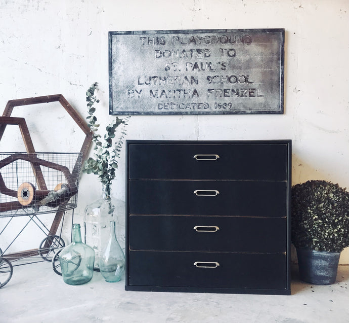 Cool Vintage Chest of Drawers or Large Nightstand