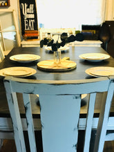 Load image into Gallery viewer, Perfect Large Farmhouse Table with 6 Chairs &amp; Leaf