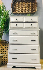 Modern Farmhouse Tall Chest of Drawers