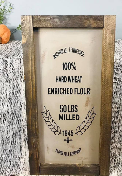 Hard wheat sign