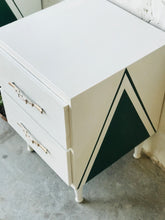 Load image into Gallery viewer, Unique MCM Mismatched Nightstand Set