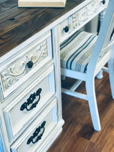 Load image into Gallery viewer, Gorgeous Vintage Farmhouse Desk and Chair