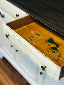 Beautiful Vintage Farmhouse Hutch