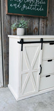 Load image into Gallery viewer, Perfect Farmhouse Barn Door Cabinet