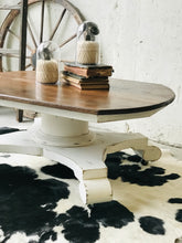 Load image into Gallery viewer, Old Farmhouse Rolling Coffee Table