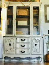 Load image into Gallery viewer, Beautiful French Provincial China Cabinet